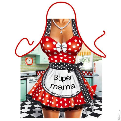 Kuhinjski predpasnik - Super mama